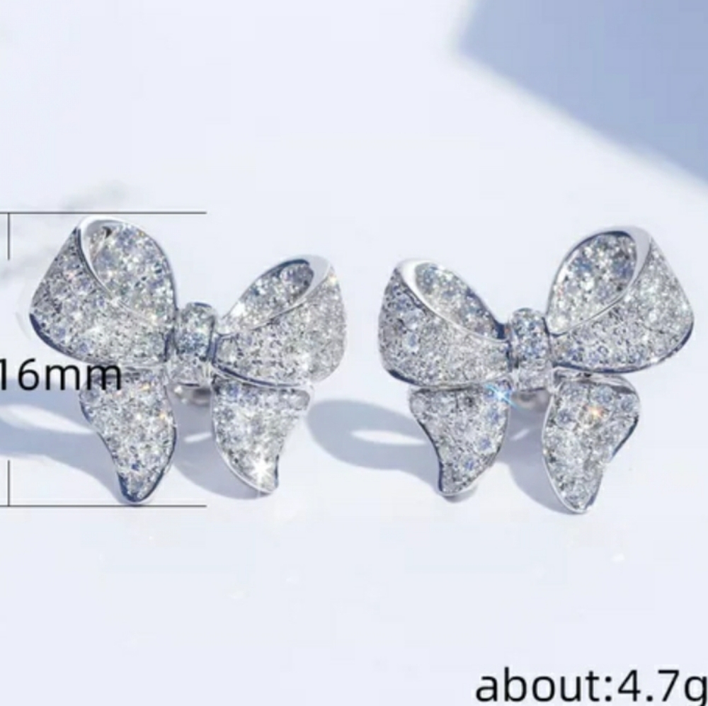 New Bow Earrings - Picture 5 of 5